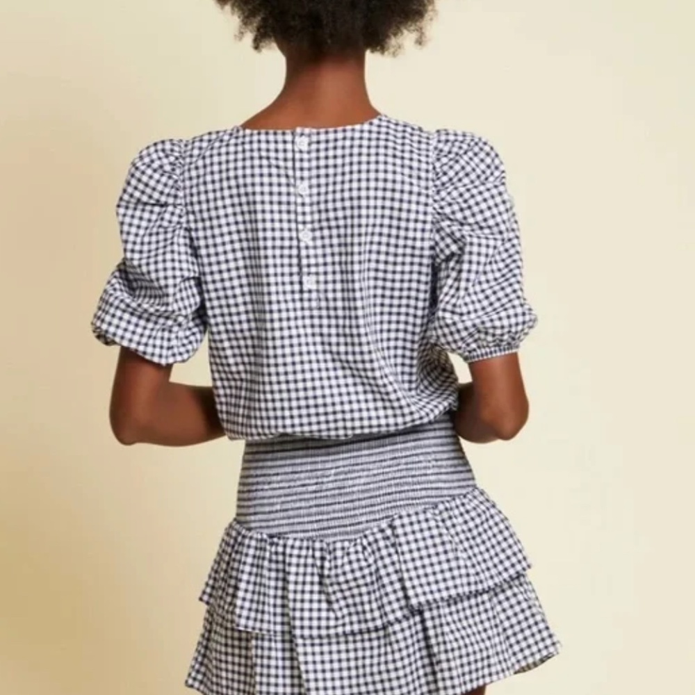 Nation LTD Gingham Skirt & Blouse Set for SPRING🌸